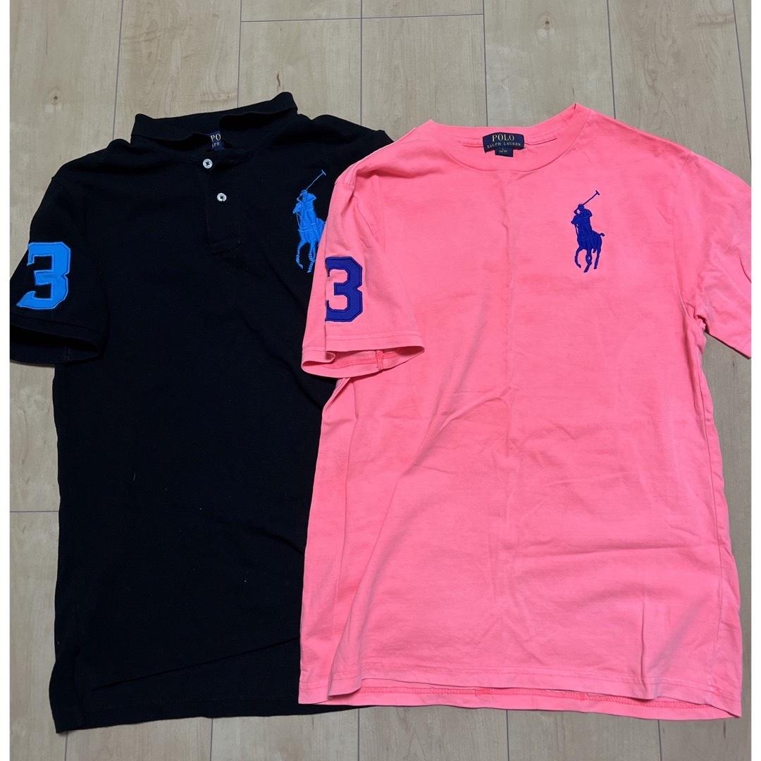 POLO RALPH LAUREN(ポロラルフローレン)の値下げしました　ラルフローレン　ビックポニーポロ　Tシャツセット メンズのトップス(ポロシャツ)の商品写真