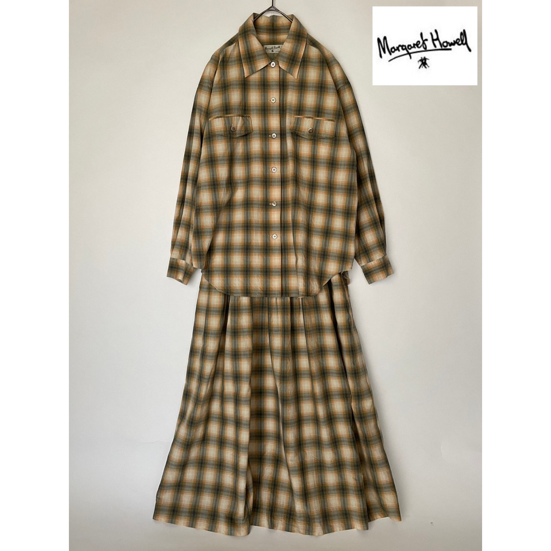 Margaret Howell マーガレットハウエル 美品 旧タグ セットアップ
