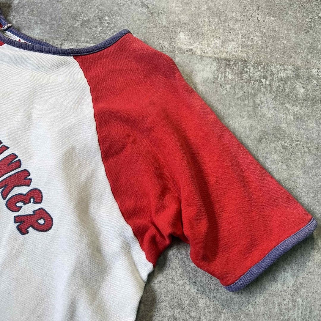 70s ヴィンテージ Archie Bunker  S/S  スウェット 染込み メンズのトップス(スウェット)の商品写真