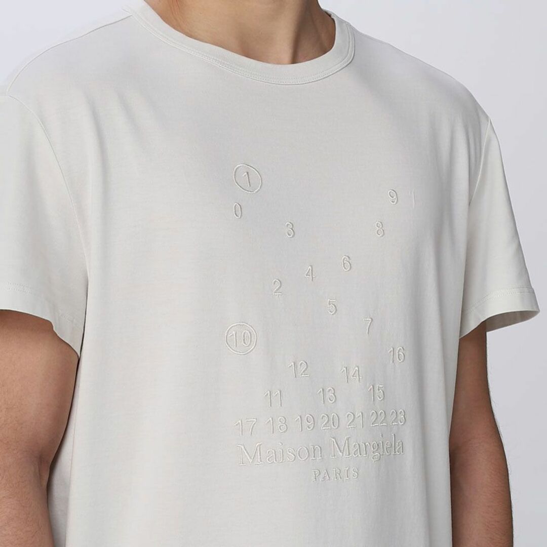 Maison Martin Margiela(マルタンマルジェラ)のメゾンマルジェラ Tシャツ NUMBERING LOGO XS メンズのトップス(Tシャツ/カットソー(半袖/袖なし))の商品写真