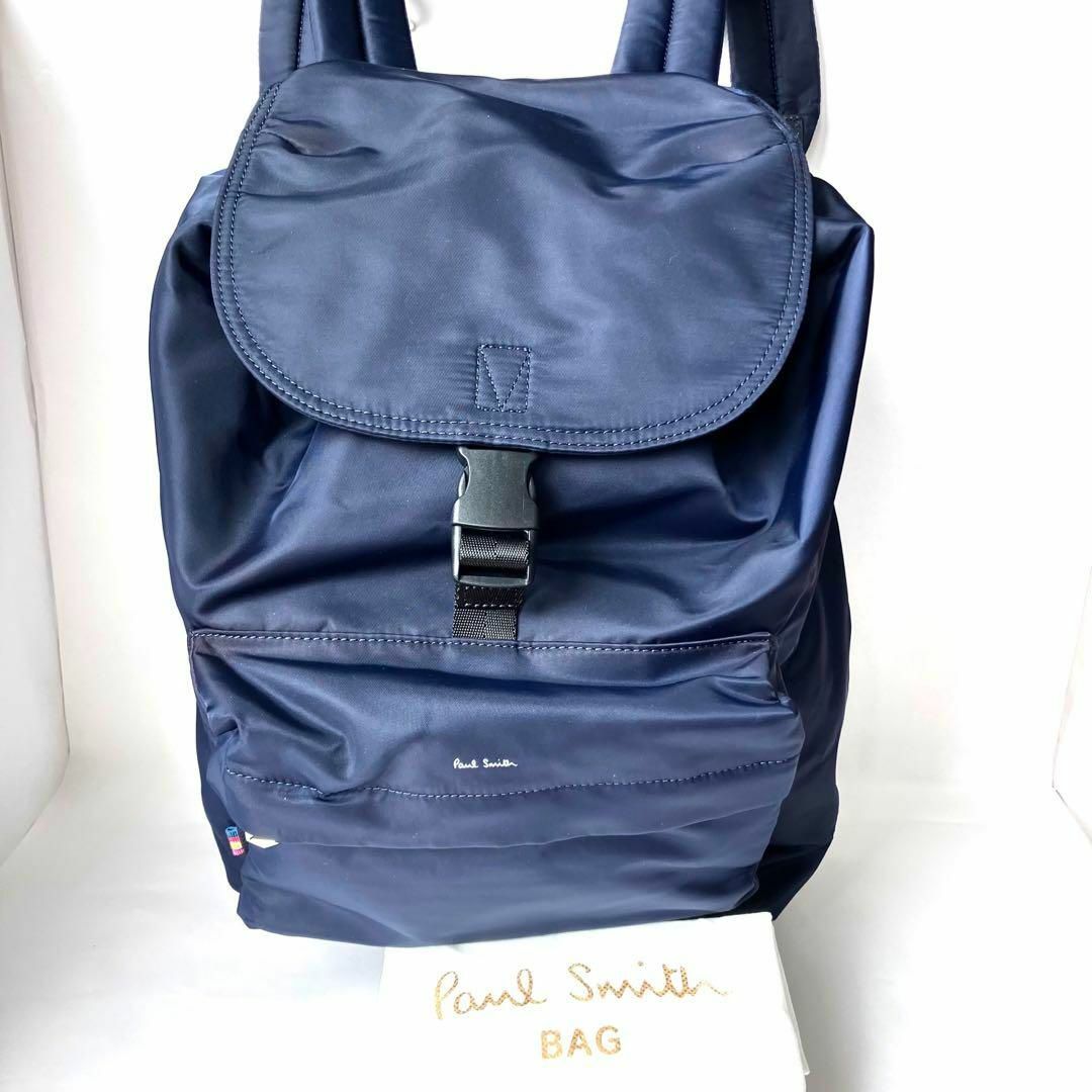 Paul Smith ポールスミス ネイビー リュック 軽量 上品 【新品】 メンズのバッグ(その他)の商品写真