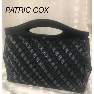 パトリックコックス(PATRICK COX)の美品　取手レザー　高級感　Patric cox トートバッグ　ブランドロゴ(トートバッグ)