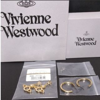 ヴィヴィアンウエストウッド(Vivienne Westwood)のヴィヴィアンウエストウッド ミランダ イエローゴールド ピアス 62010105(ピアス)