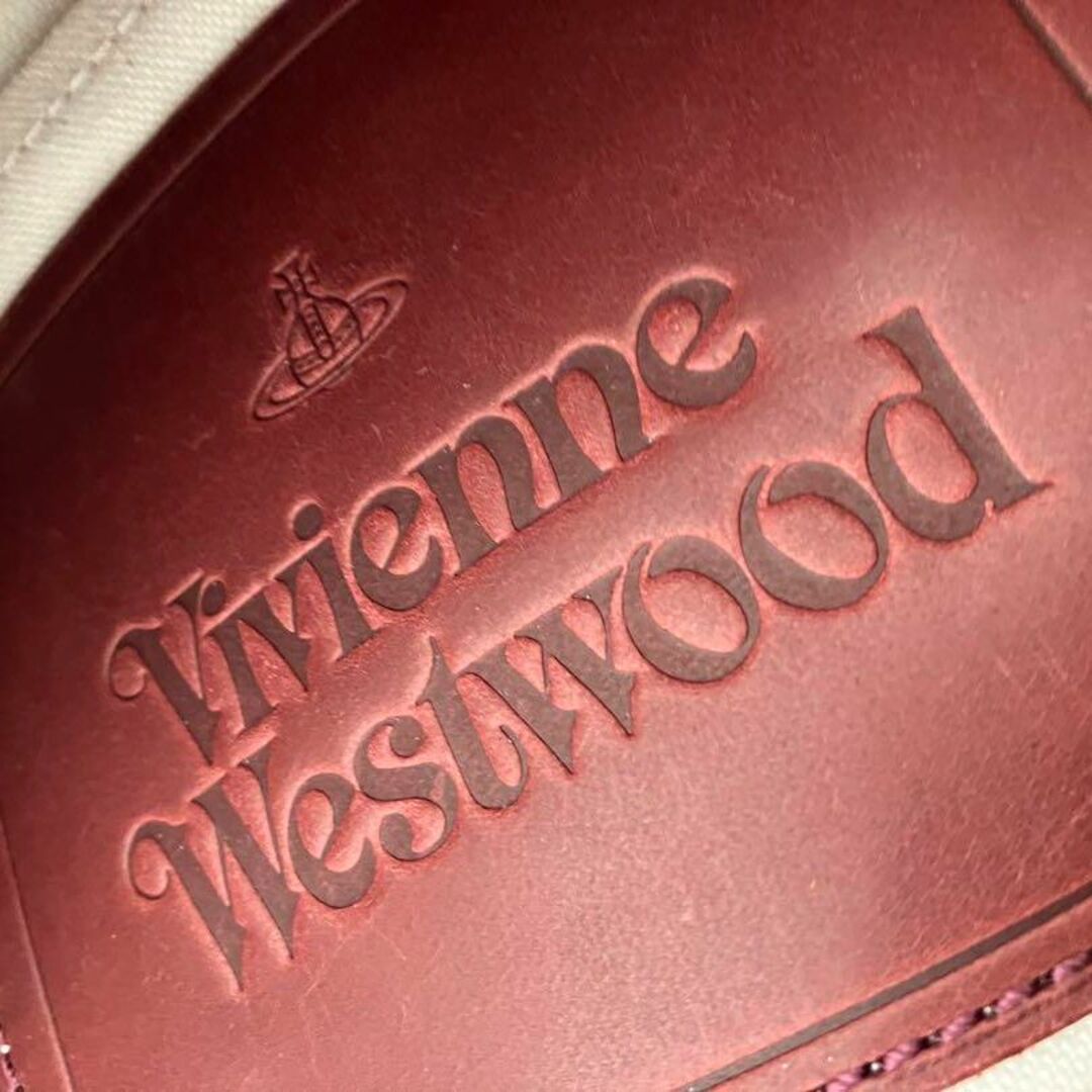 ヴィヴィアンウエストウッド VivienneWestwood ワインレッド 牛革