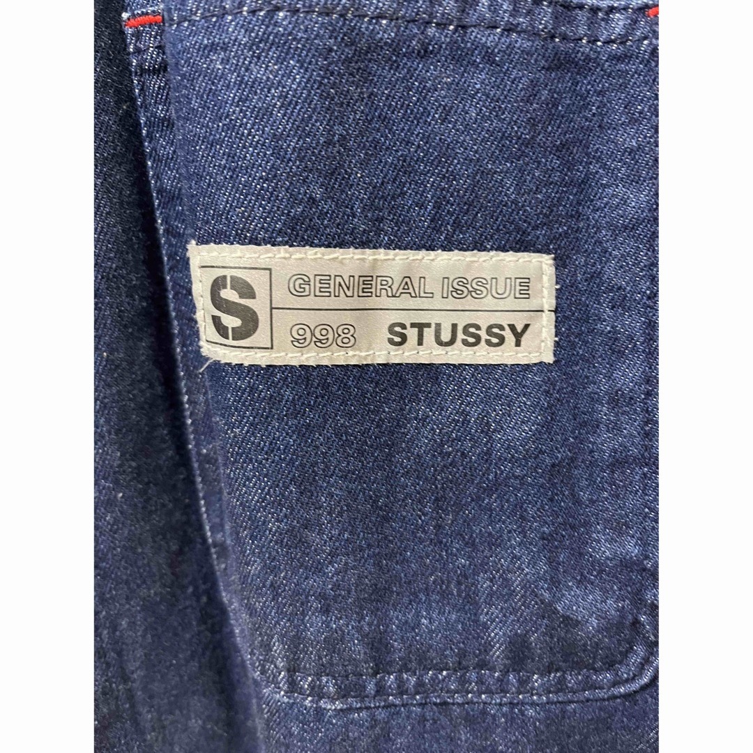 STUSSY(ステューシー)のOLD STUSSY OUTDOOR 90s デニムカバーオール ステューシー メンズのジャケット/アウター(Gジャン/デニムジャケット)の商品写真