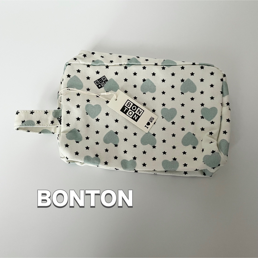 Bonpoint(ボンポワン)の新品未使用  BONTON  ポーチ   レディースのファッション小物(ポーチ)の商品写真