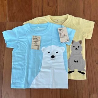 ムジルシリョウヒン(MUJI (無印良品))の子供服　tシャツ(Ｔシャツ)