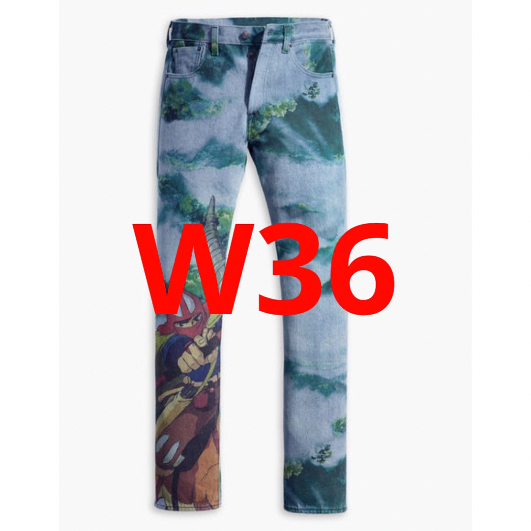 W36 LEVI'S もののけ姫 501 '93 ミディアムインディゴ | フリマアプリ ラクマ