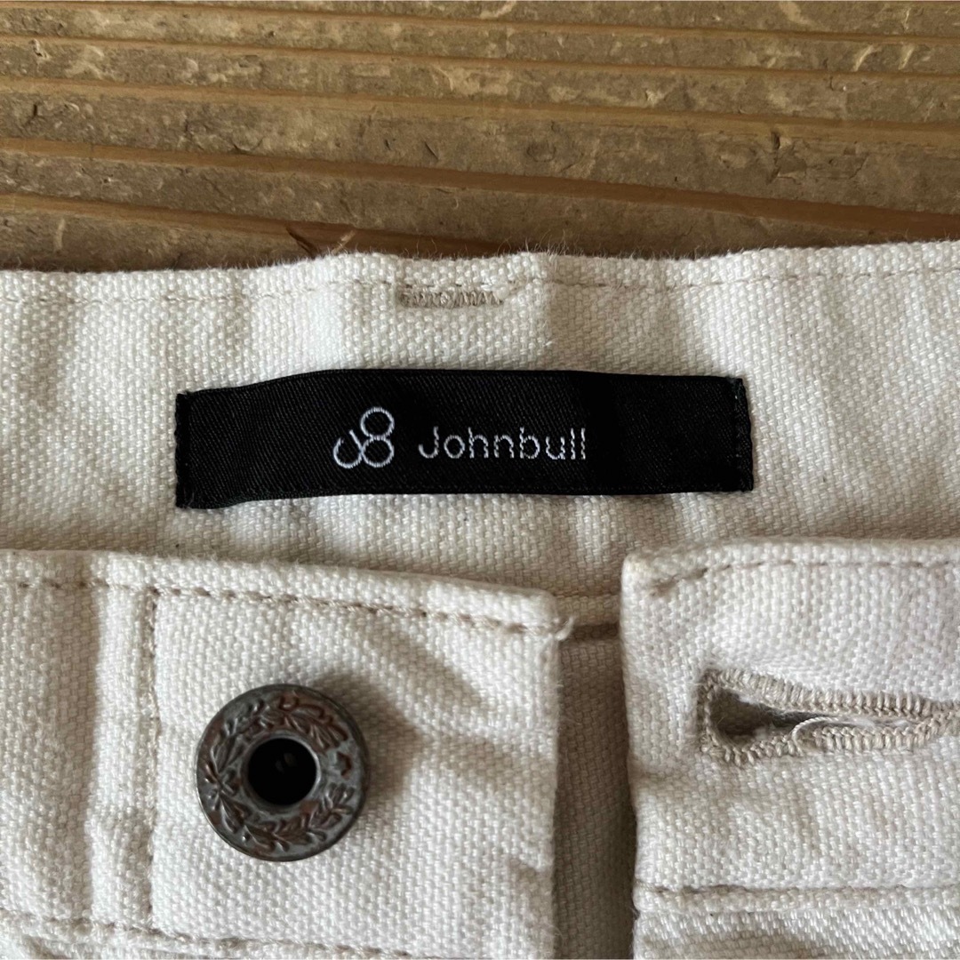 JOHNBULL(ジョンブル)のJOHNBULL ジョンブル　コットンハーフパンツ レディースのパンツ(デニム/ジーンズ)の商品写真