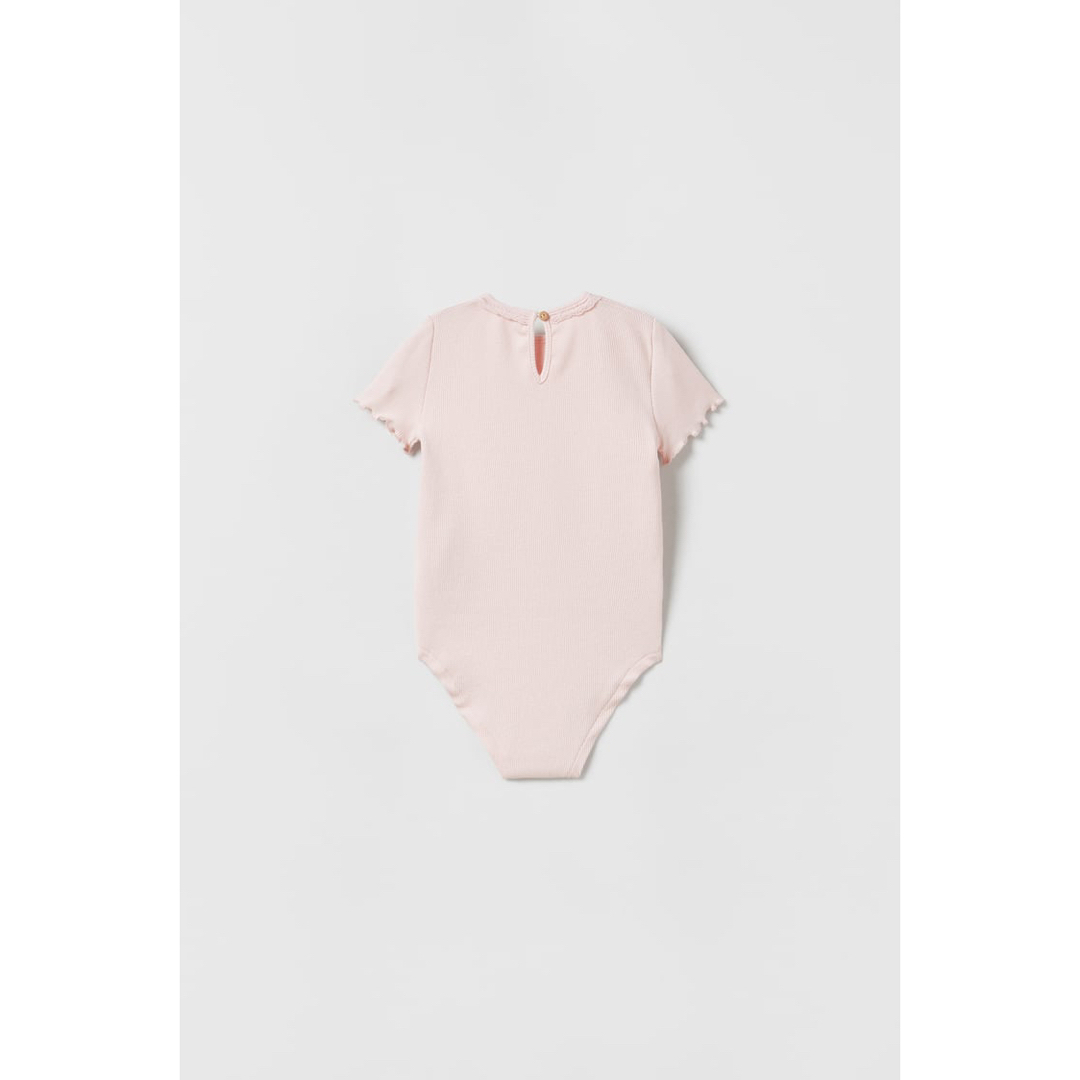 ZARA KIDS - 新品タグ付き zara リブボディスーツ フリル レース ZARA KIDS - 新品タグ付き zara リブボディスーツ フリル レース