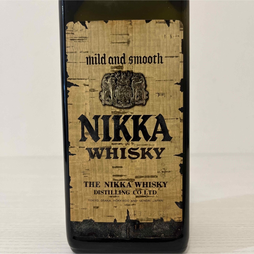 ニッカウヰスキー - 貴重!黒角ニッカ 1級 720ml 新品未開封 古酒 の