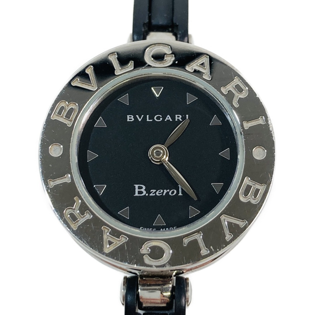 ◎◎BVLGARI ブルガリ B.zero1 レディース腕時計 クォーツ 箱・取説付  BZ22S ブラック文字盤
