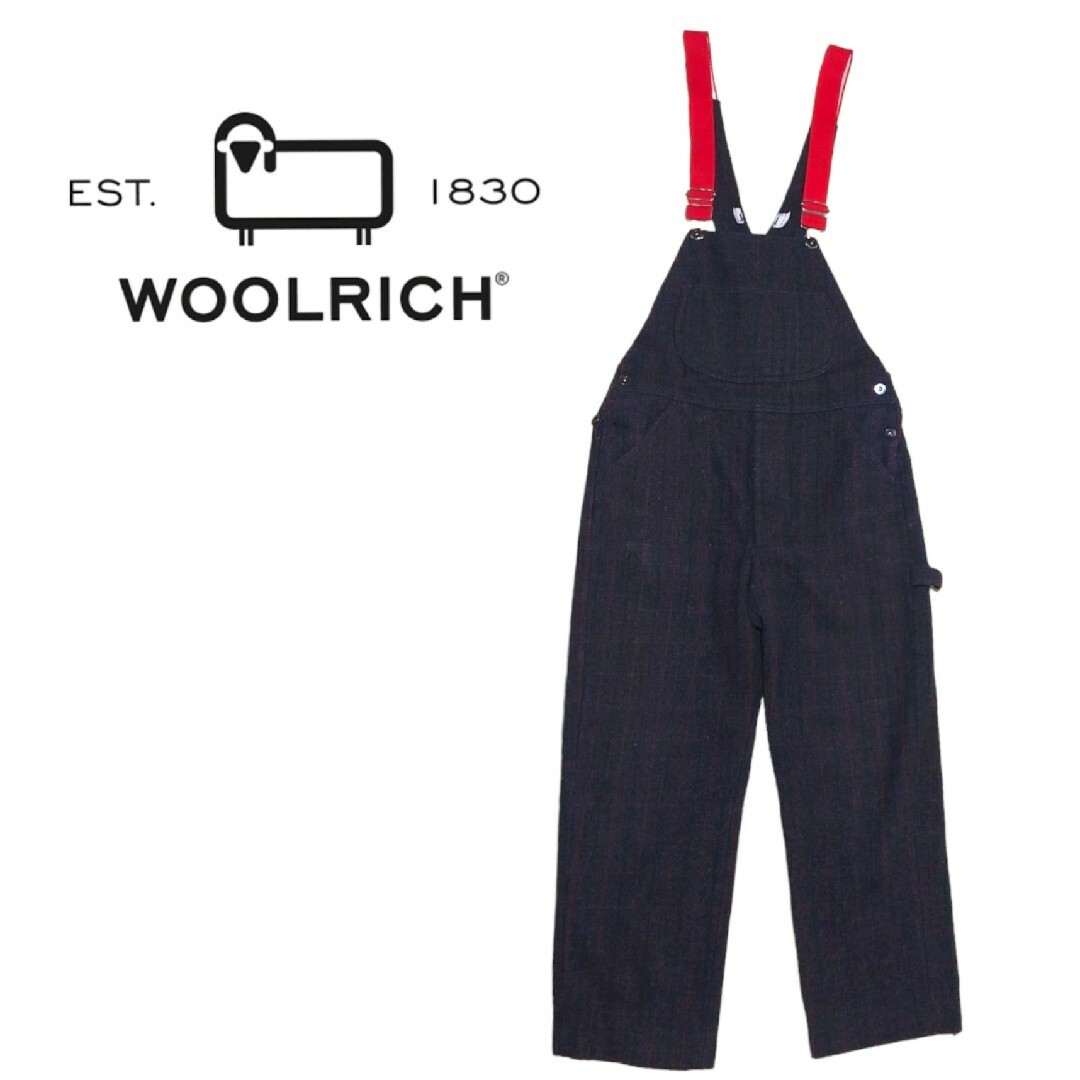 【WOOLRICH】レア USA製 1994 ウールオーバーオール S-017