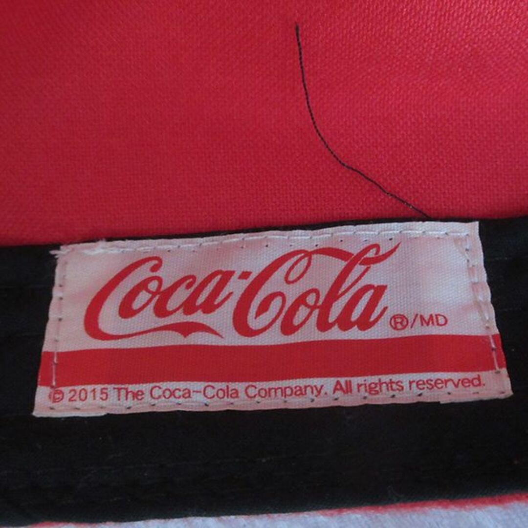 Coca・Cola コカ・コーラ キャップ 帽子 赤 刺繍 レトロ ヴィンテージ