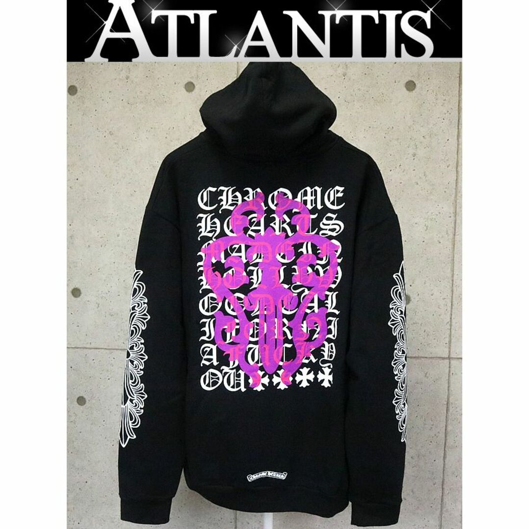 CHROME HEARTS アイ チャート ピンク ダガー パーカー | www