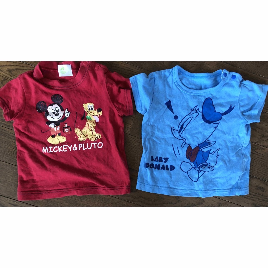 Disney(ディズニー)のTシャツセット キッズ/ベビー/マタニティのキッズ服男の子用(90cm~)(Tシャツ/カットソー)の商品写真