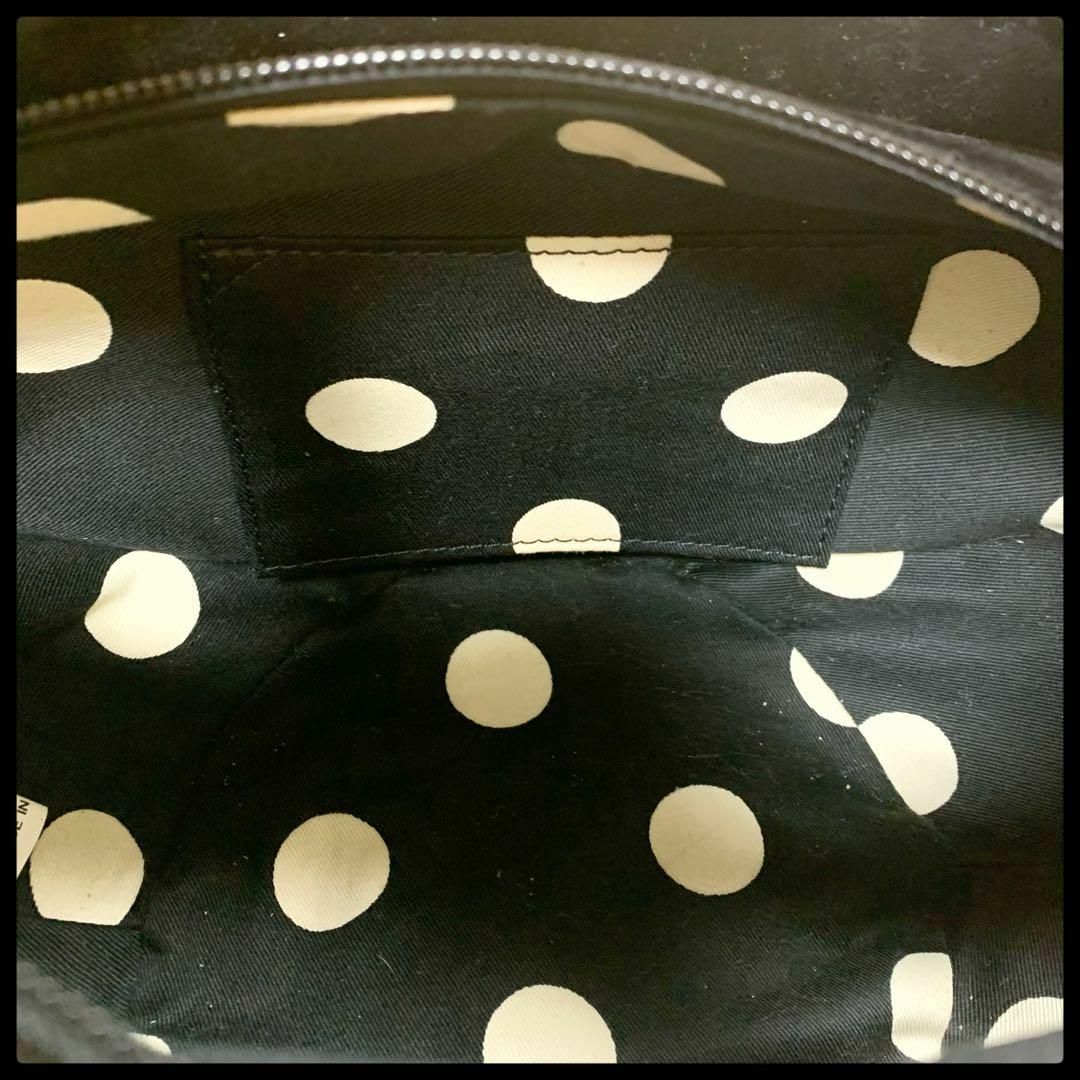 【レア】ミクサージュ トートバッグ　スパンコール　リボン　ブラック　ビジュー　籠 レディースのバッグ(かごバッグ/ストローバッグ)の商品写真