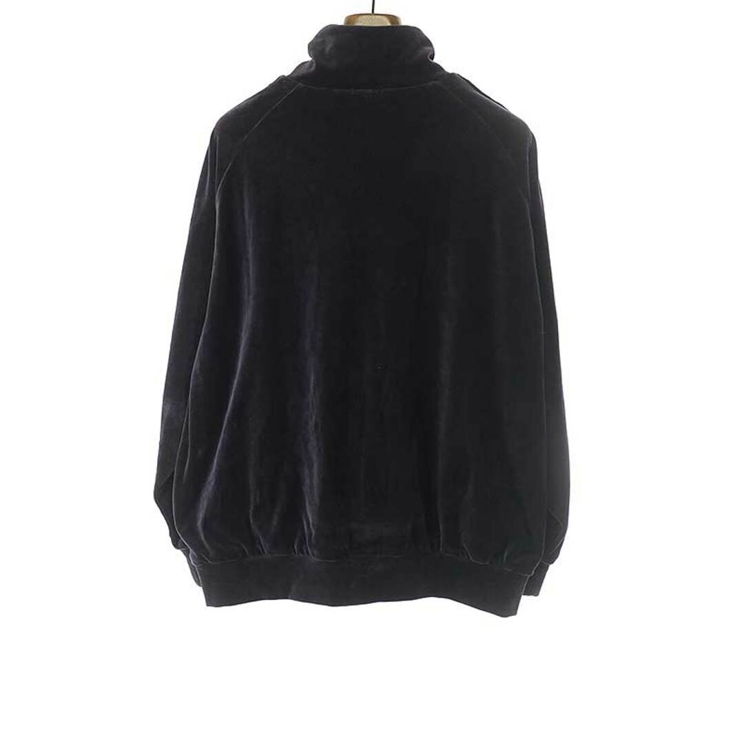 COMOLI コモリ 22AW ベロアジャージ トラックジャケット ネイビー 2