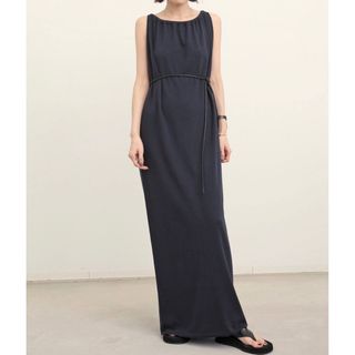 アパルトモンドゥーズィエムクラス(L'Appartement DEUXIEME CLASSE)のアパルトモン【YVES SALOMON / イヴ サロモン】KNIT DRESS(ロングワンピース/マキシワンピース)