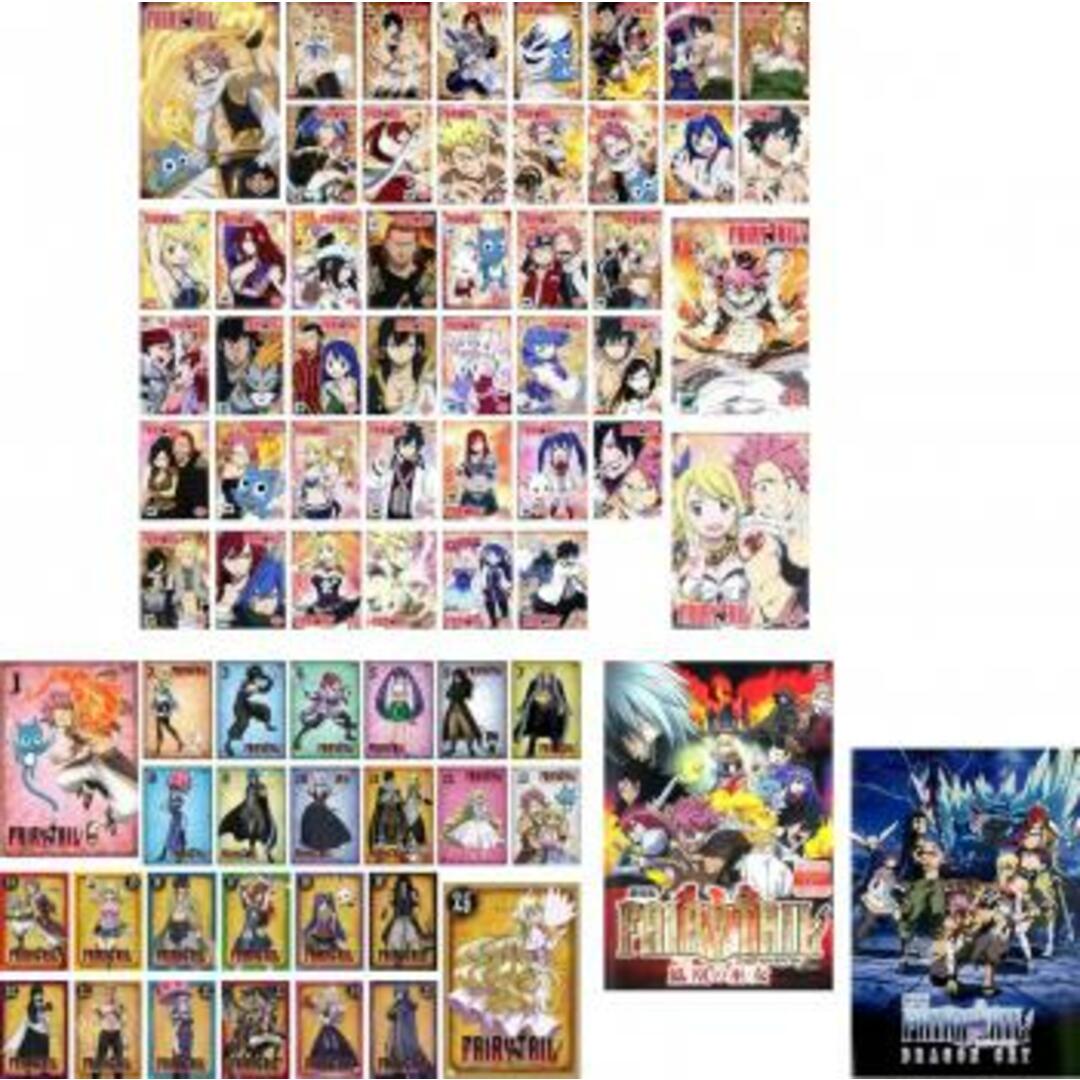 [206381]FAIRY TAIL フェアリーテイル(72枚セット)1st 全44巻 + 2nd 全26巻 + 劇場版 FAIRY TAIL 鳳凰の巫女 + DRAGON CRY【全巻セット アニメ  DVD】ケース無:: レンタル落ち