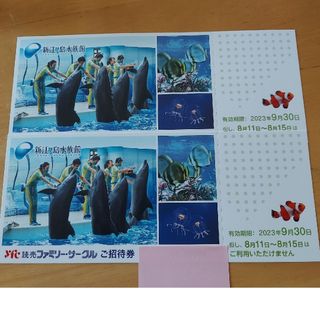 新江ノ島水族館ご招待券２枚(水族館)