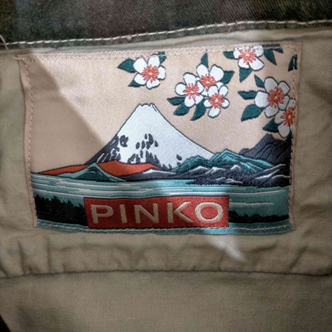 PINKO(ピンコ) カモフラ ミリタリージャケット メンズ アウター