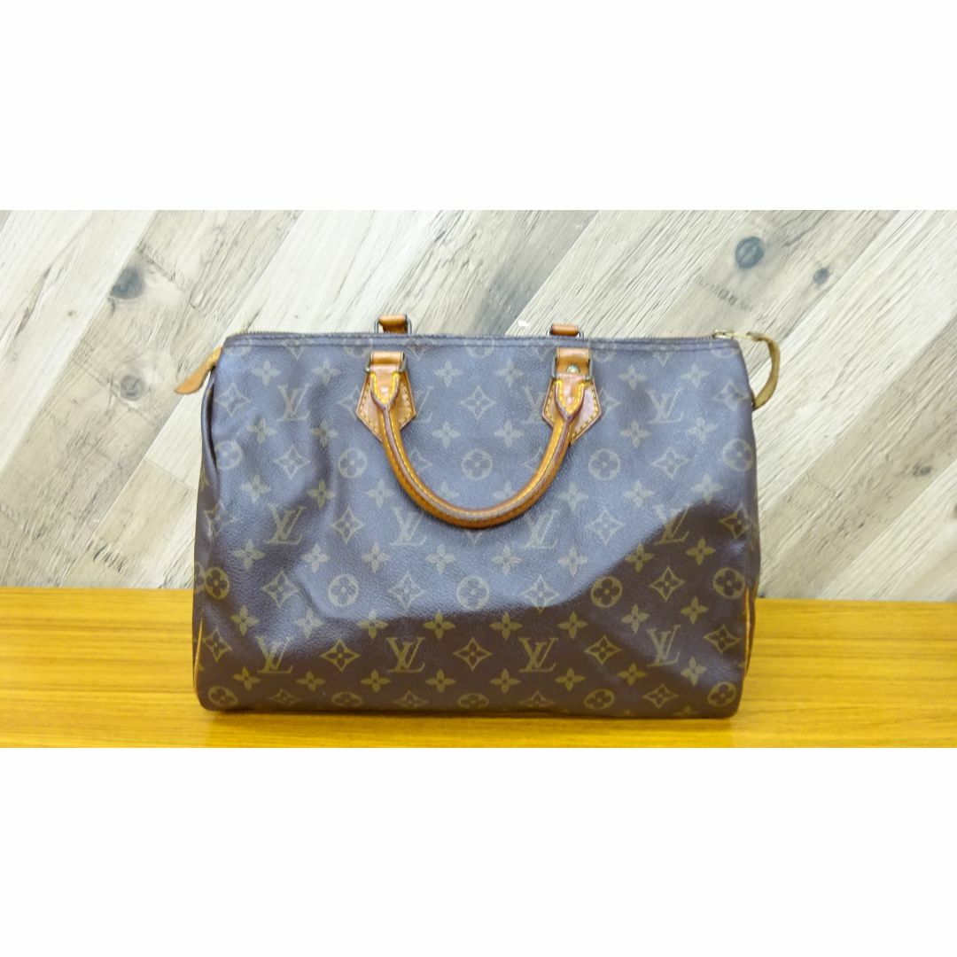 LOUIS VUITTON - K梅007/ ヴィトン モノグラム スピーディ 30 ハンドバッグ