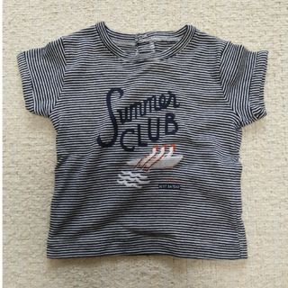 プチバトー(PETIT BATEAU)の美品　プチバトー　6m 67cm　ボーダー(Ｔシャツ)