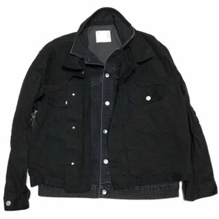 sacai 20ss レイヤードデニム ジャケット 1