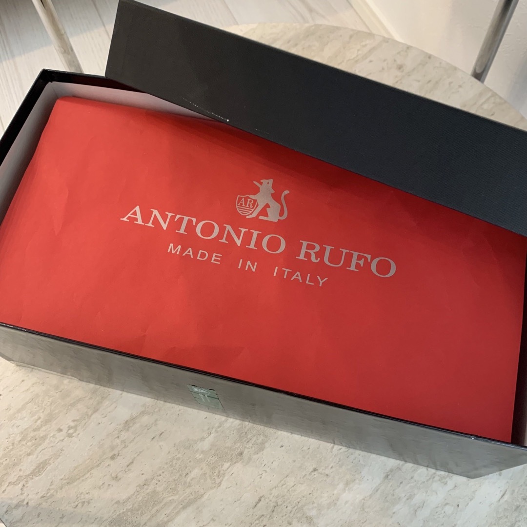 ANTONIO RUFO アントニオルフォ メンズ スリッポン ブルー 29cm