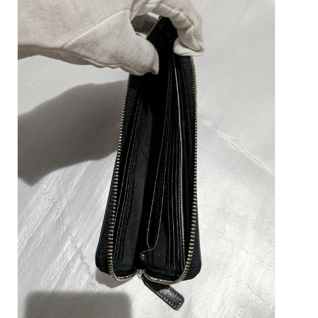 未使用品　ヘレナ　バイアスシリーズ　長財布　本革　ブラック メンズのファッション小物(長財布)の商品写真