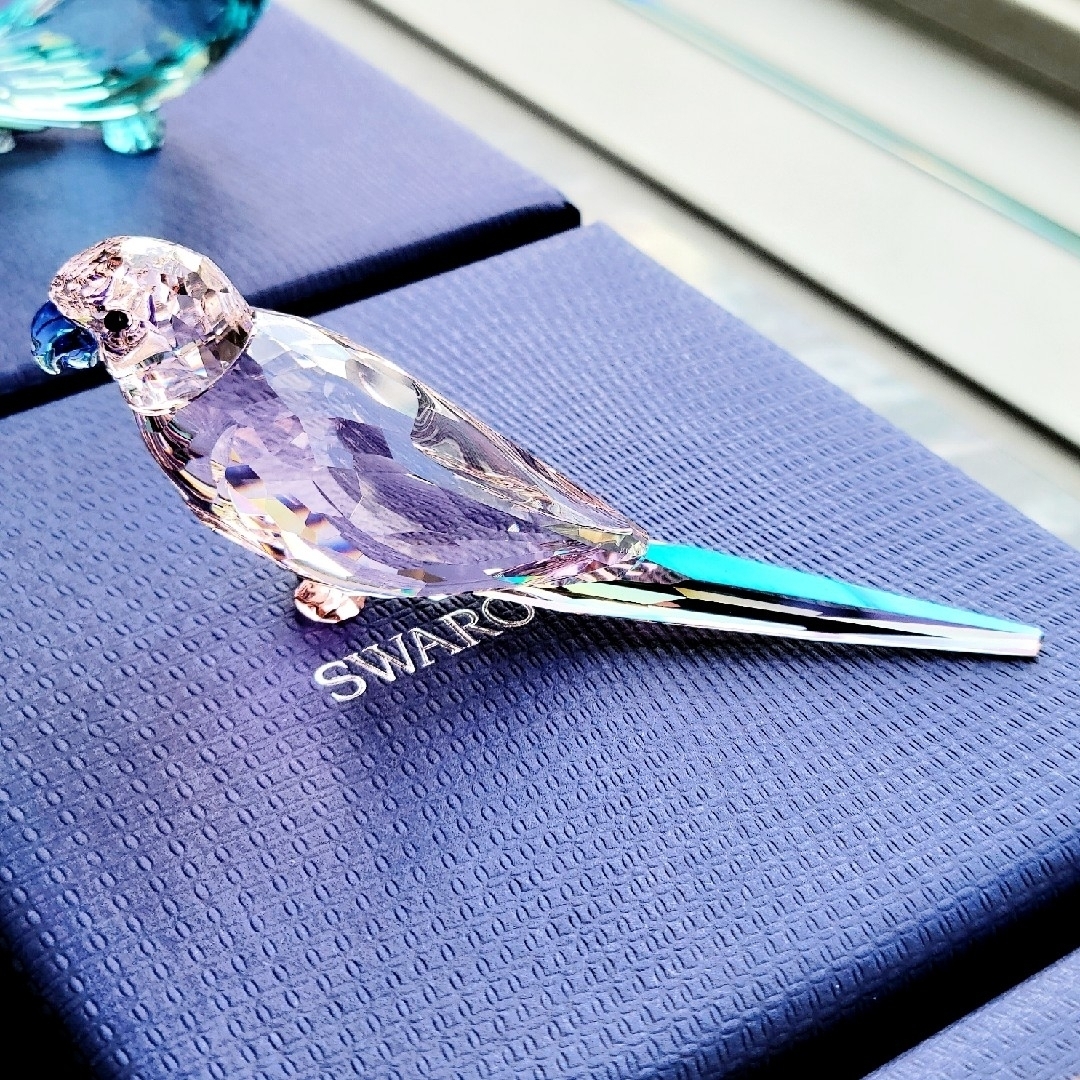 黄色インコ　SWAROVSKI