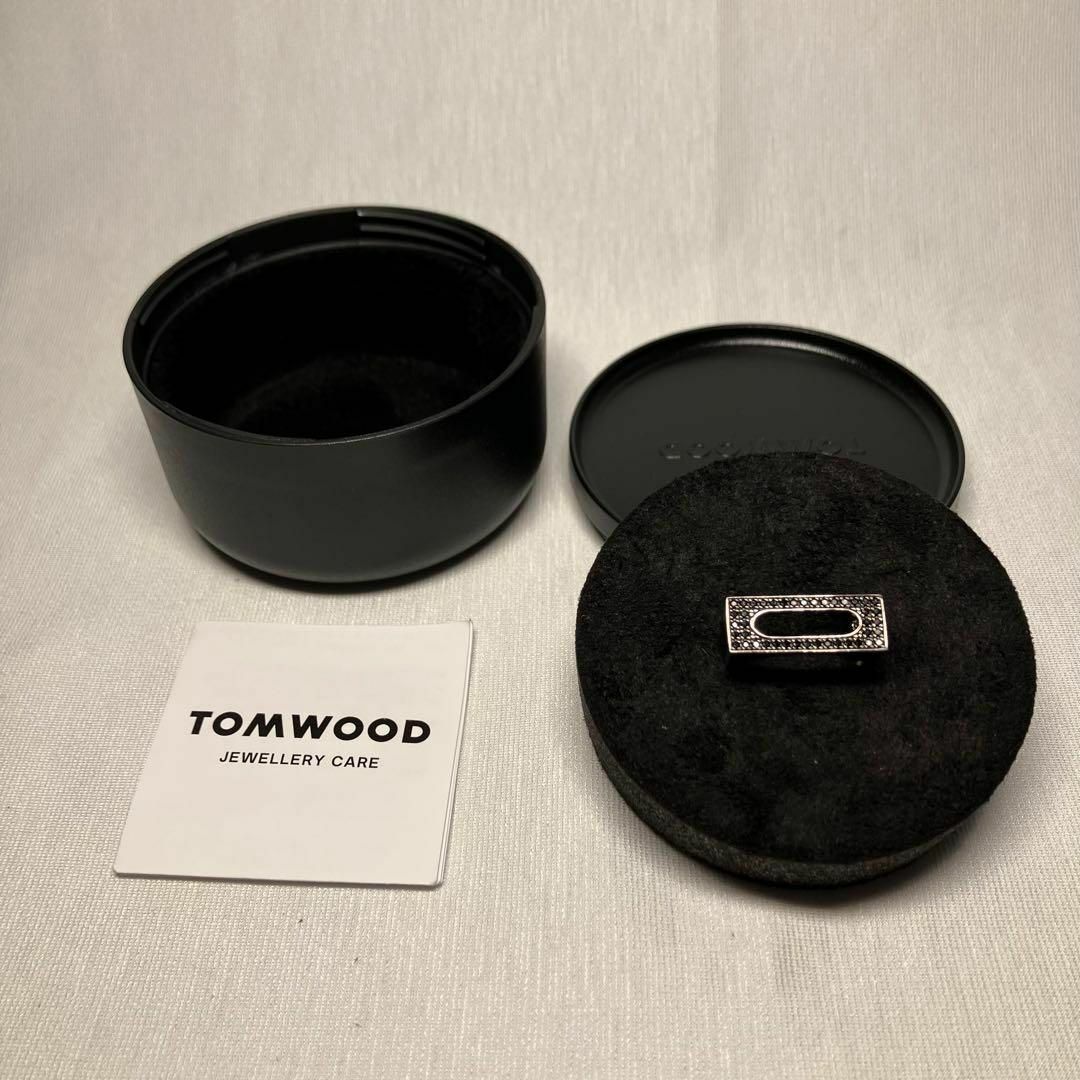 TOM WOOD(トムウッド)の新品格安 TOM WOOD cage リング ブラックスピネル シルバー 56 レディースのアクセサリー(リング(指輪))の商品写真