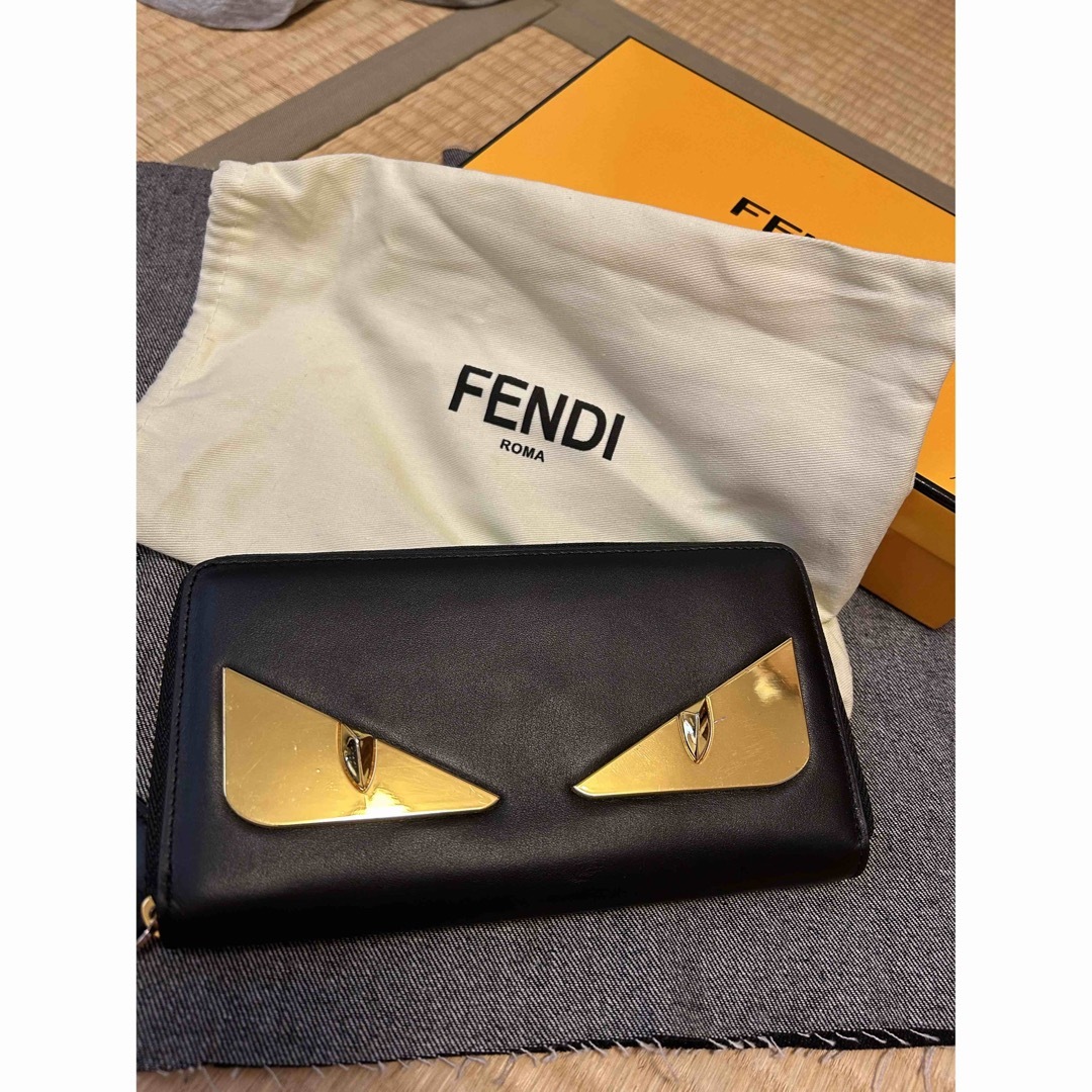 ファッション小物FENDI  財布　モンスター　美品