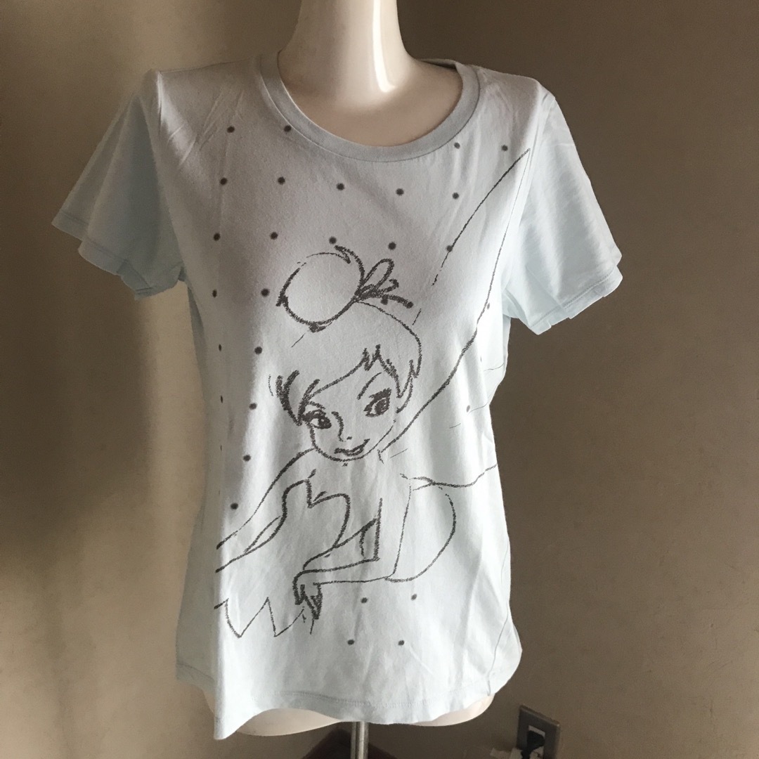 UNIQLO(ユニクロ)のUNIQLO ♡ユニクロ♡ティンカーベル♡L♡Tシャツ レディースのトップス(Tシャツ(半袖/袖なし))の商品写真