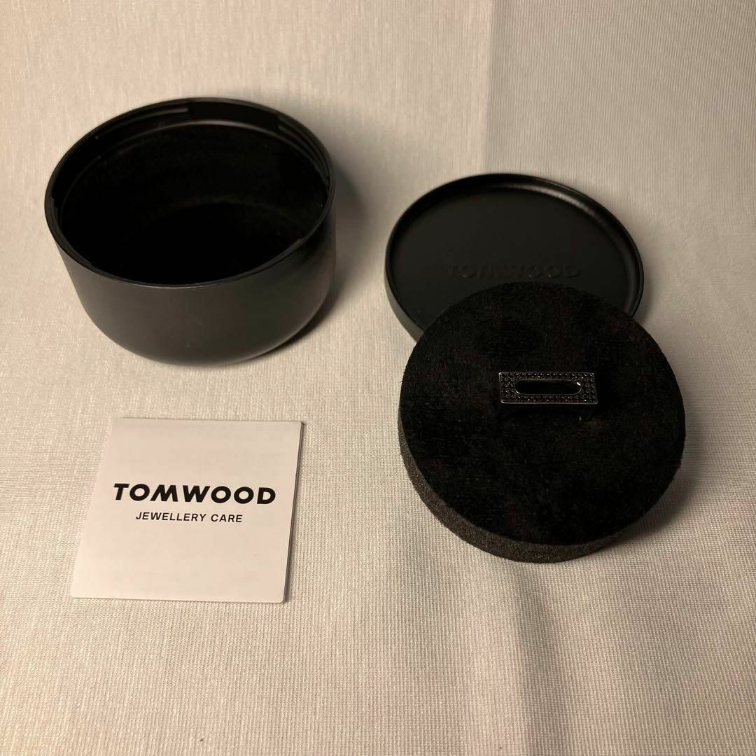TOM WOOD(トムウッド)の新品格安 TOM WOOD cage リング ブラックスピネル シルバー 58 メンズのアクセサリー(リング(指輪))の商品写真