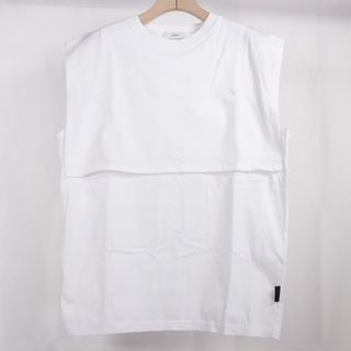 ハイク(HYKE)のHYKE(2023SS) CODURASLEEVELESSTEE white/2(Tシャツ(長袖/七分))