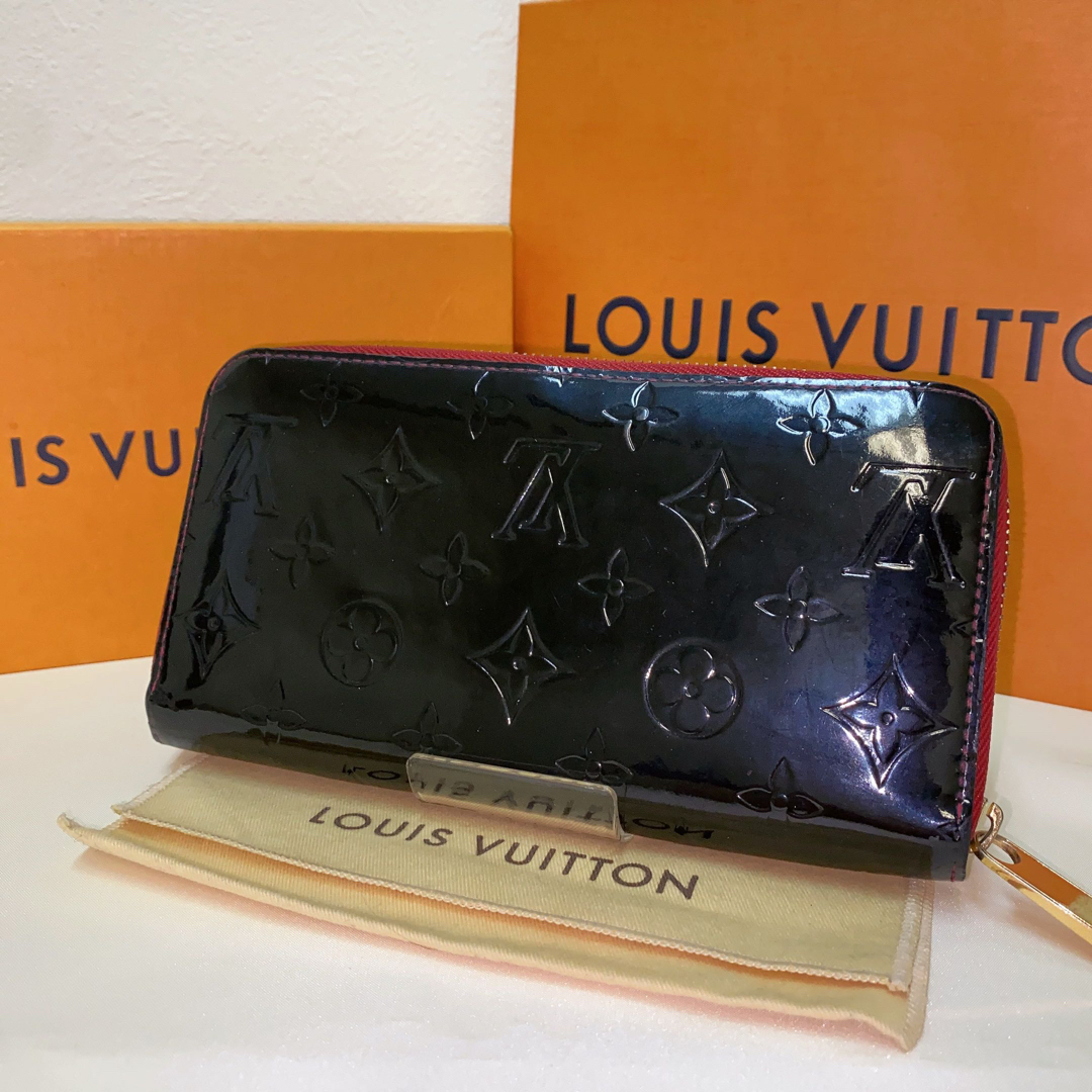 LOUIS VUITTON 長財布 モノグラム ワインレッド