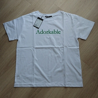 カスタネ(Kastane)の新品 Kastane カスタネ Adorkable ロゴT(Tシャツ(半袖/袖なし))