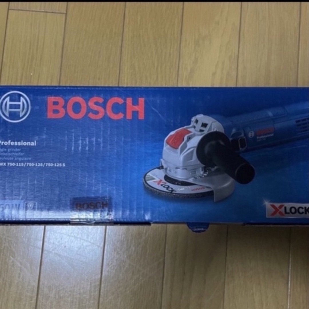 BOSCH ディスクグラインダー XLOCK GWX 750-125S