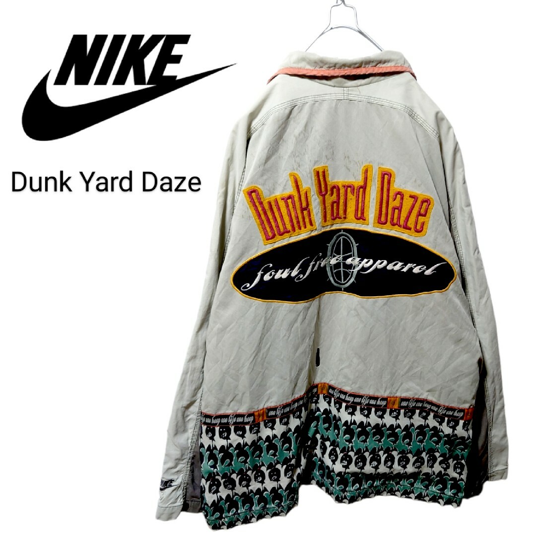 【90's NIKE】激レア Dunk Yard Daze ジャケット S019