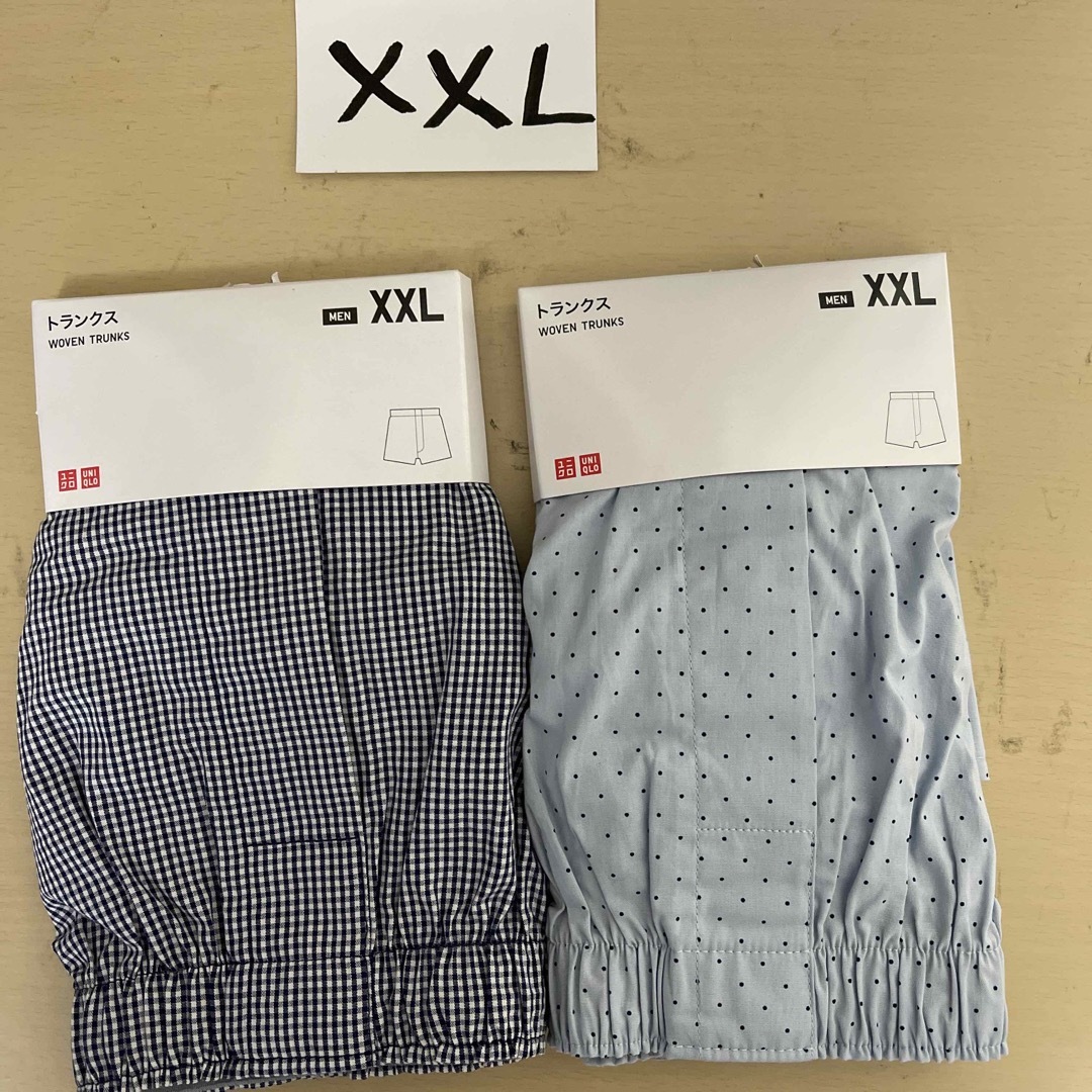 UNIQLO(ユニクロ)のユニクロ　トランクス　XXLサイズ2枚 メンズのアンダーウェア(トランクス)の商品写真