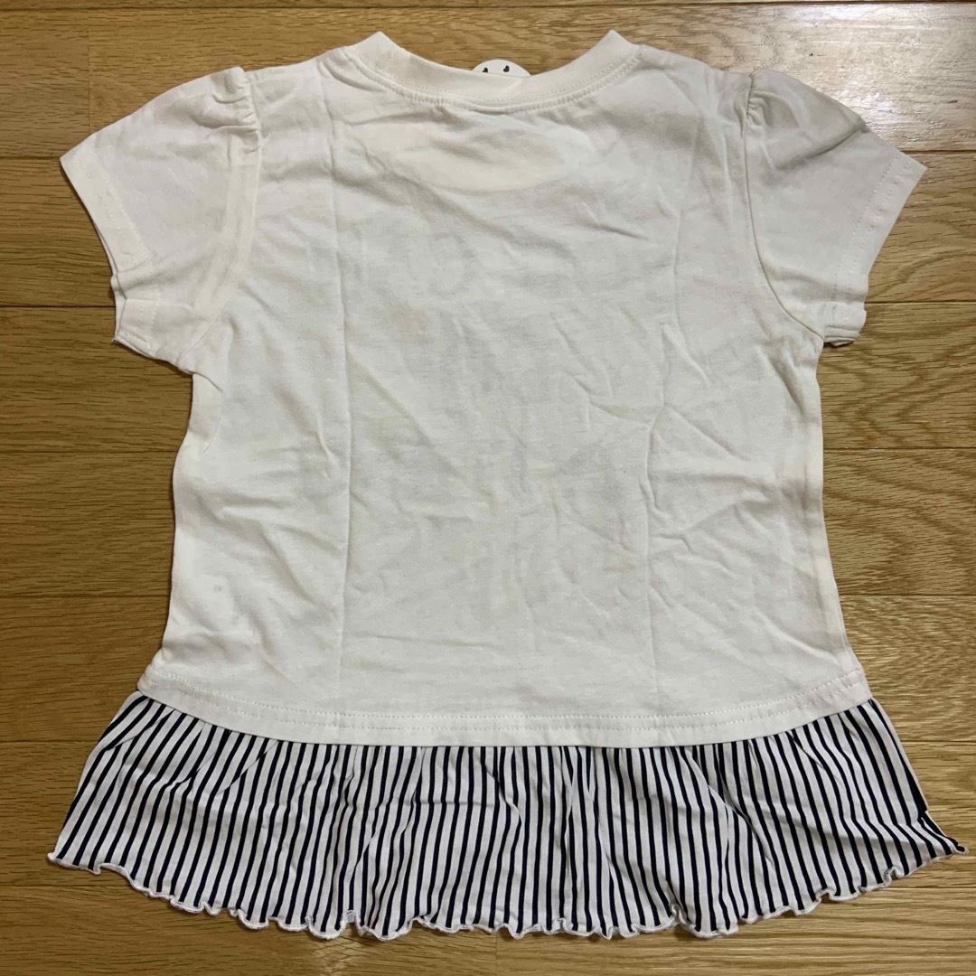 西松屋(ニシマツヤ)の半袖　Tシャツ　120 キッズ/ベビー/マタニティのキッズ服女の子用(90cm~)(Tシャツ/カットソー)の商品写真