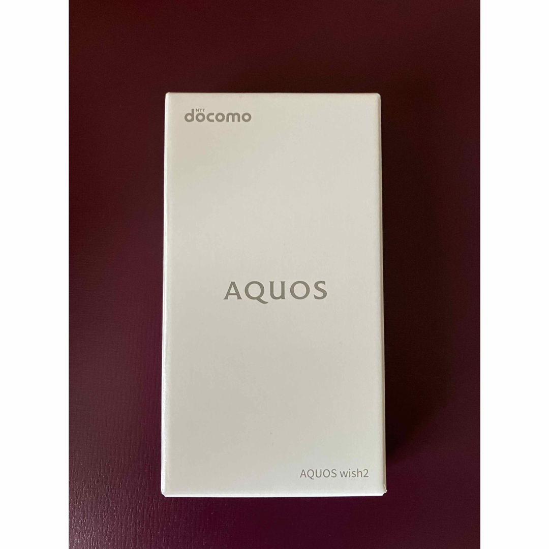 AQUOS wish2 ブルー 64 GB docomoスマホ/家電/カメラ