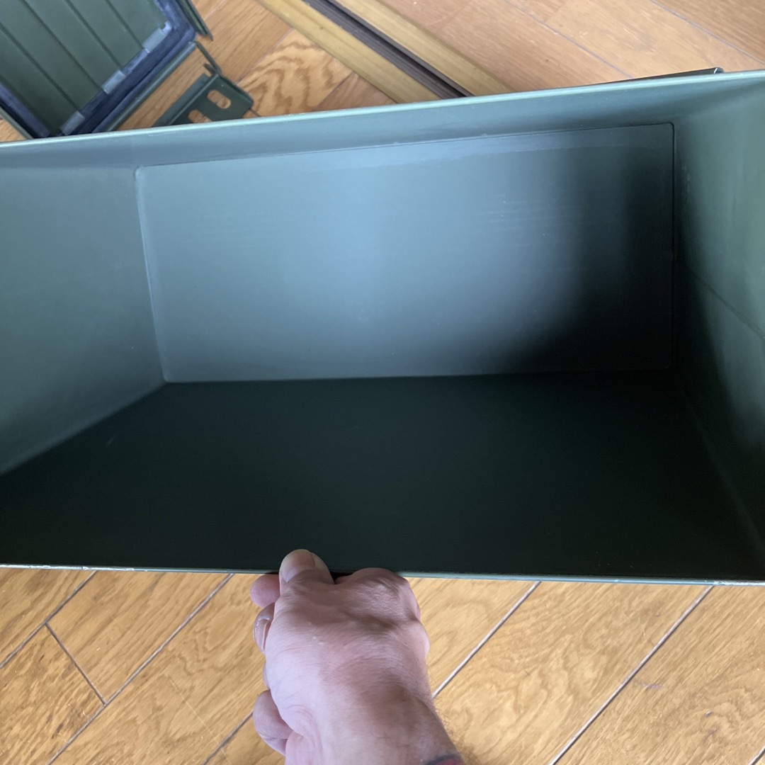 アメリカ軍 アーモボックス アンモ缶 弾薬ケース 特大の通販 by