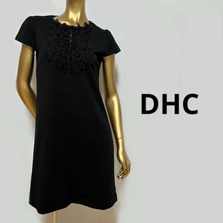 ディーエイチシー(DHC)の【2992】DHC ノースリーブ ワンピース M(ひざ丈ワンピース)