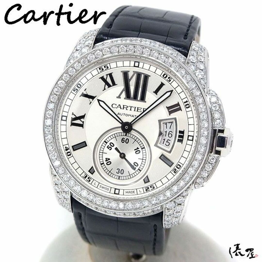 【ダイヤモデル】カルティエ カリブル 自動巻 国際保証書 加工後未使用 メンズ Cartier 時計 腕時計 【送料無料】