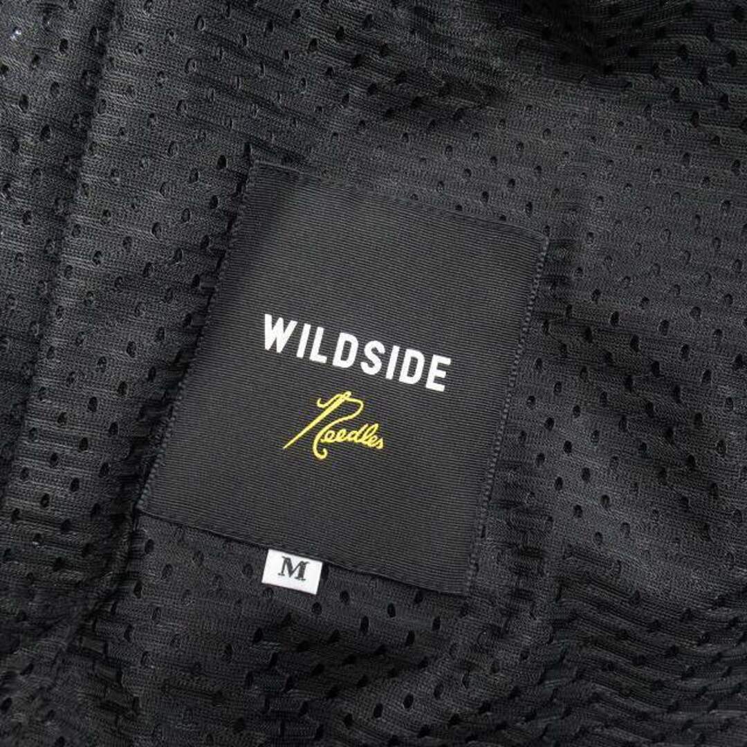 WILDSIDE × NEEDLES スカルローズ トラックパンツ