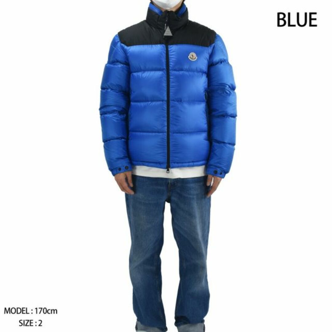 MONCLER - 【BLUE】モンクレール ダウンジャケットの通販 by MONCLER - 【BLUE】モンクレール ダウンジャケットの通販 by