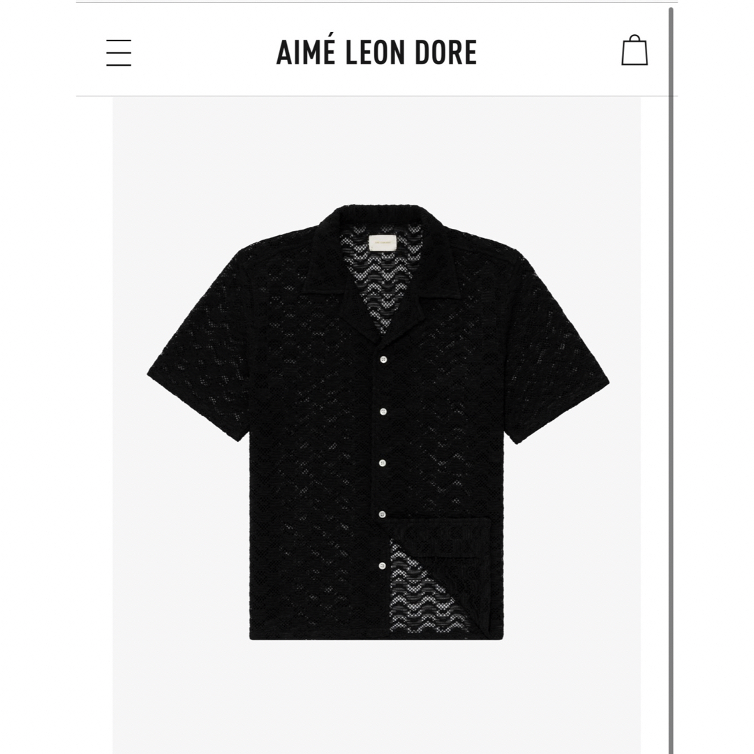 定価以下 aime leon dore Rico Shirt エメレオンドレS